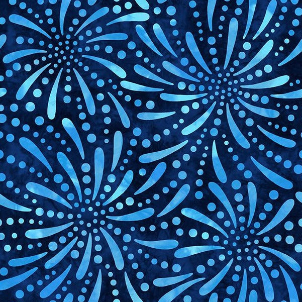 Wilmington Prints Fireworks Navy 108" Wide Backing Fabric - 1054-444 - 1 YARD Fabrics Wilmington