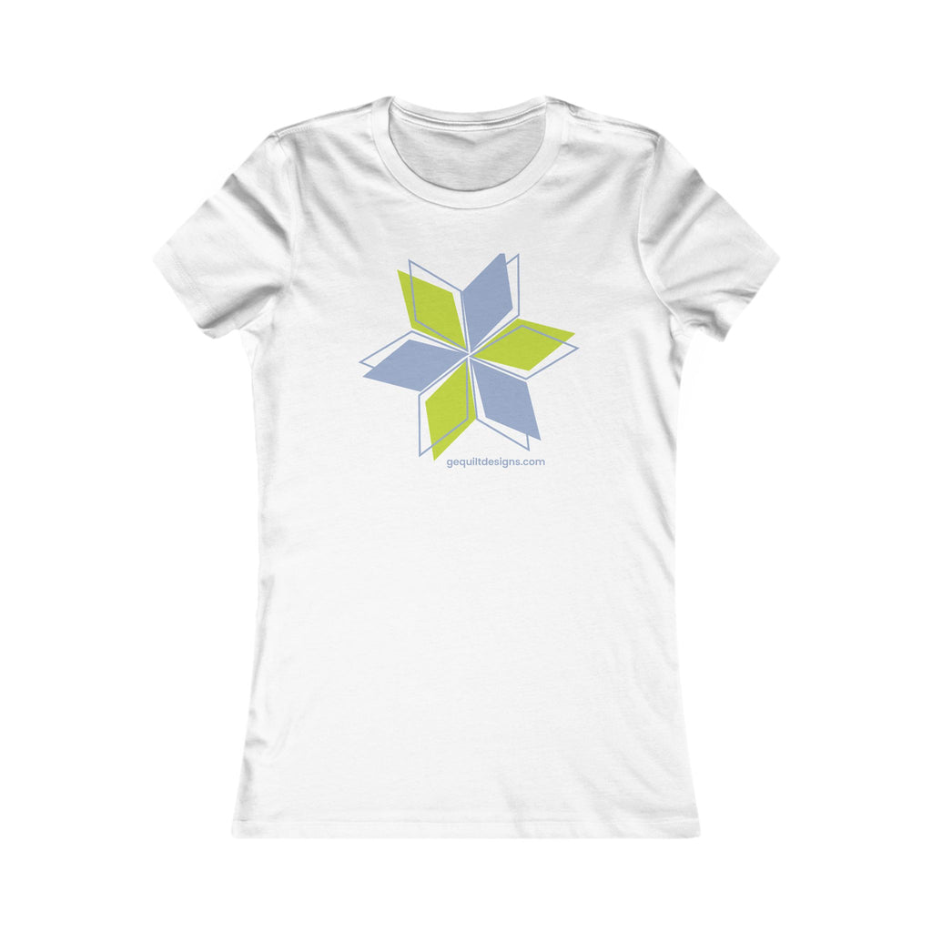 GE Designs Motif Tee- Womens T-Shirt Printify White S