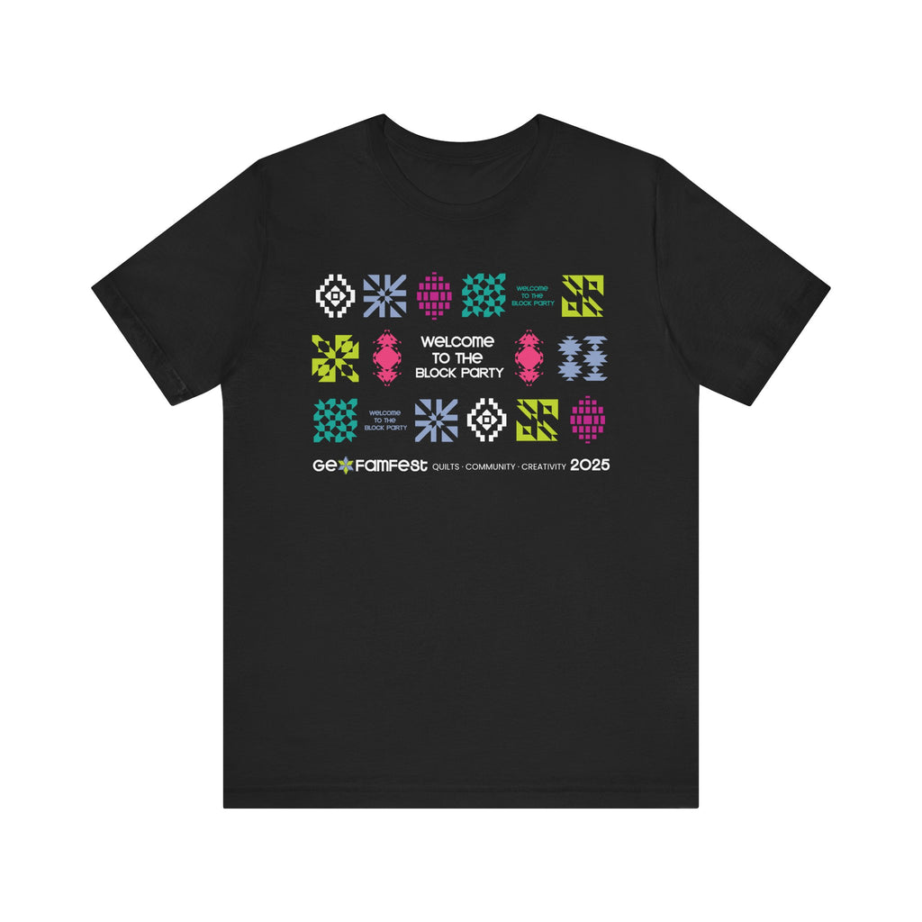 2025 FamFest Official Tee- Unisex T-Shirt Printify Black XS