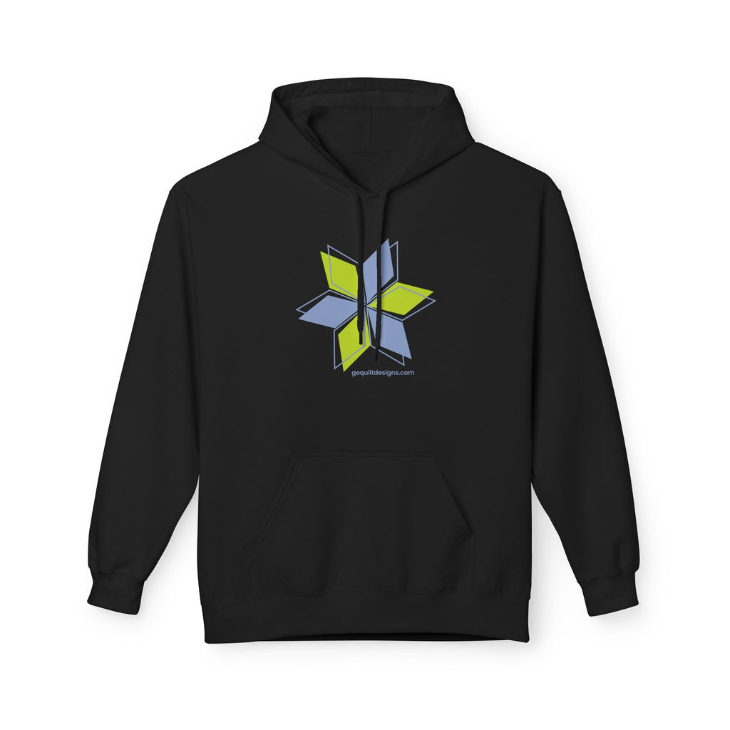 Ge Designs Motif Hoodie- Unisex Hoodie Printify S Black