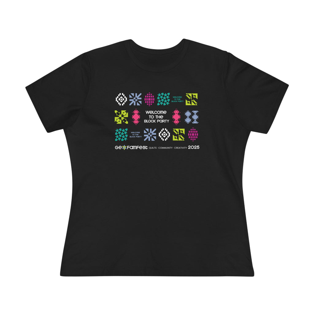 2025 FamFest Official Tee- Womens T-Shirt Printify S Black