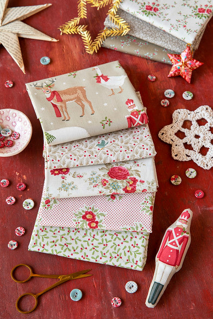 Tilda Merry Little Christmas Half Yard Bundle- Pre-Order Fabrics Tilda