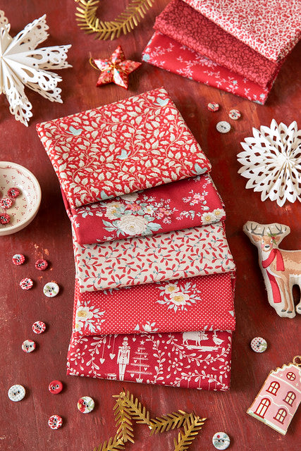 Tilda Merry Little Christmas Half Yard Bundle- Pre-Order Fabrics Tilda
