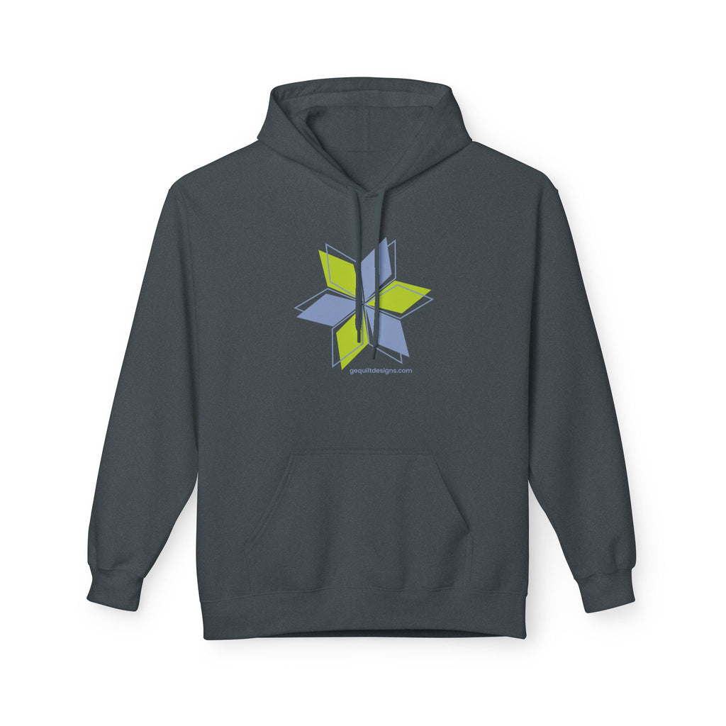 Ge Designs Motif Hoodie- Unisex Hoodie Printify S Dark Heather