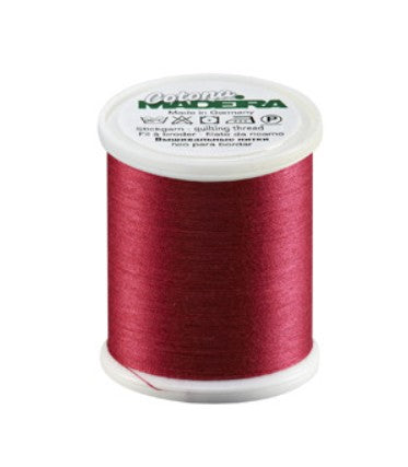 Madeira Cotona 50 - Premium Cotton Quilting & Sewing Thread, 710 Berry Thread Madeira