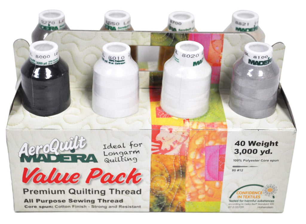 Aeroquilt 8-Cone Value Pack Madeira