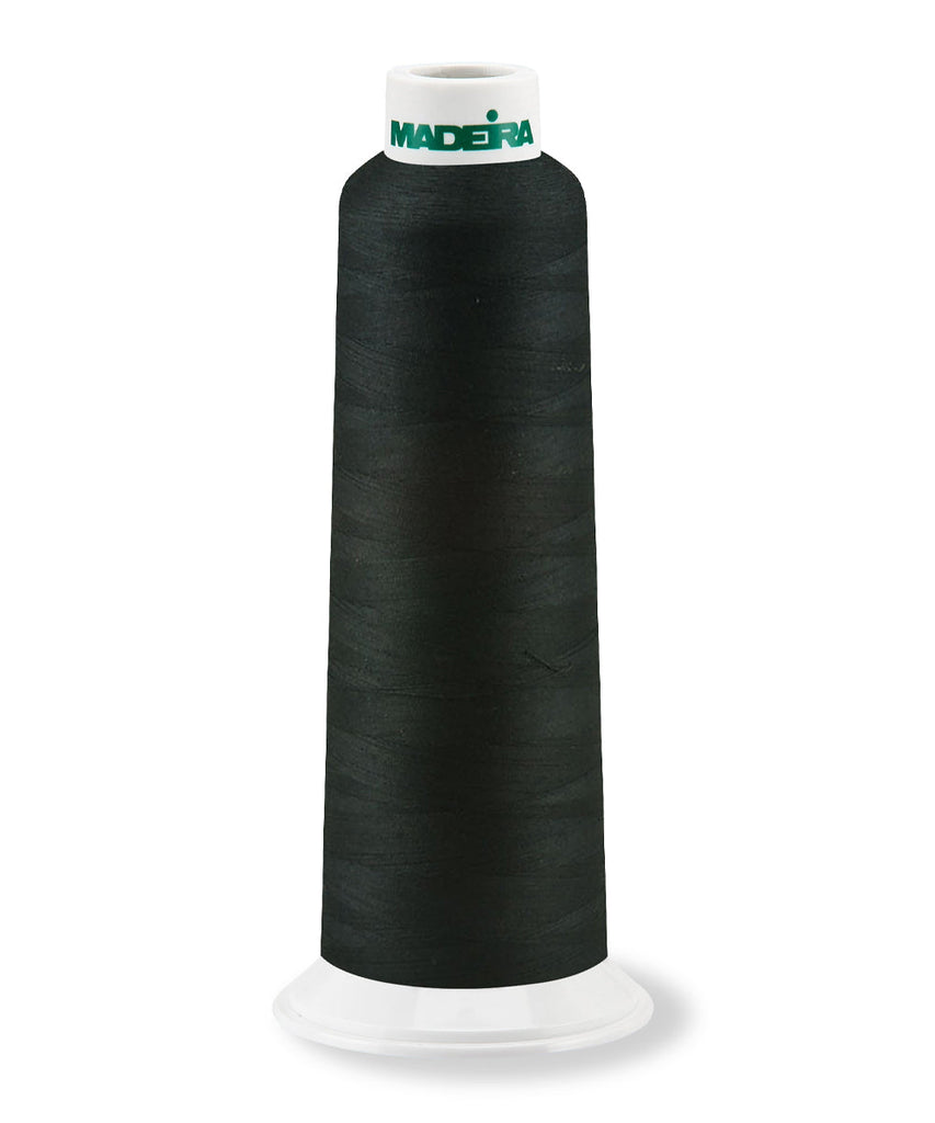 AeroQuilt - Longarm Quilting Thread, Solid Color Machine Embroidery and Quilting Threads Madeira Quilting Thread Black
