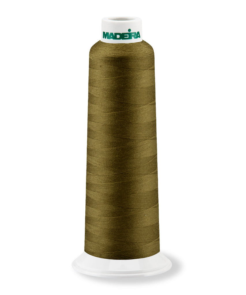 AeroQuilt - Longarm Quilting Thread, Solid Color Machine Embroidery and Quilting Threads Madeira Quilting Thread Denim Gold