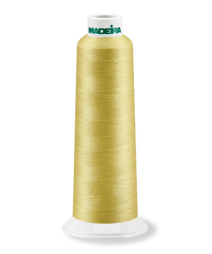 AeroQuilt - Longarm Quilting Thread, Solid Color Machine Embroidery and Quilting Threads Madeira Quilting Thread Lemon