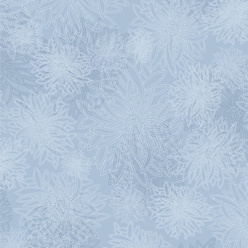 Floral Elements Arctic FE556 Fabrics Art Gallery