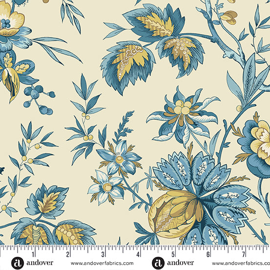 Andover Fabrics Beach House Ariel Sand 108" Wide Backing Fabric - AW-1193-L - 1 YARD Fabrics Andover Fabrics