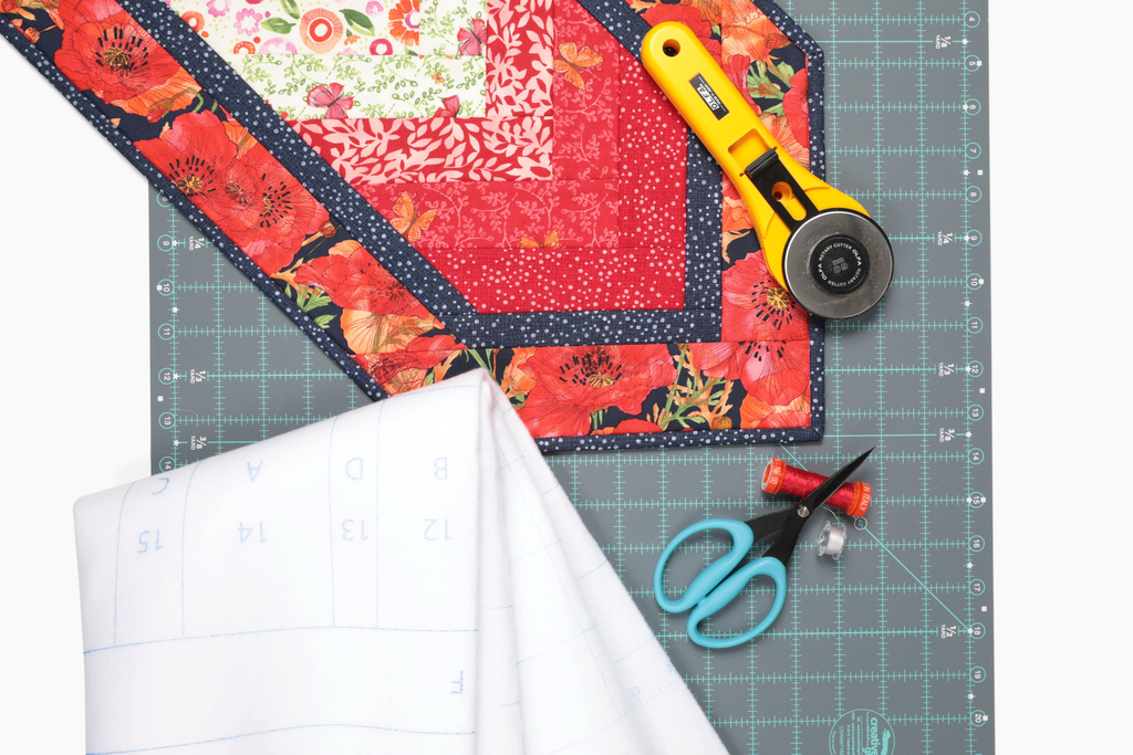 Quilt-As-You-Go Batting Kit PREORDER - Braid Runner Midi Pattern GE Designs
