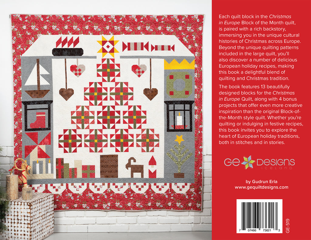 Christmas in Europe Video Classes‚ Book Companion (No Patterns) Pattern GE Designs