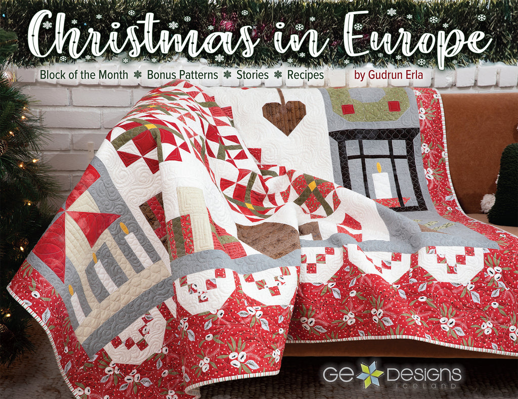 Christmas in Europe Video Classes‚ Book Companion (No Patterns) Pattern GE Designs