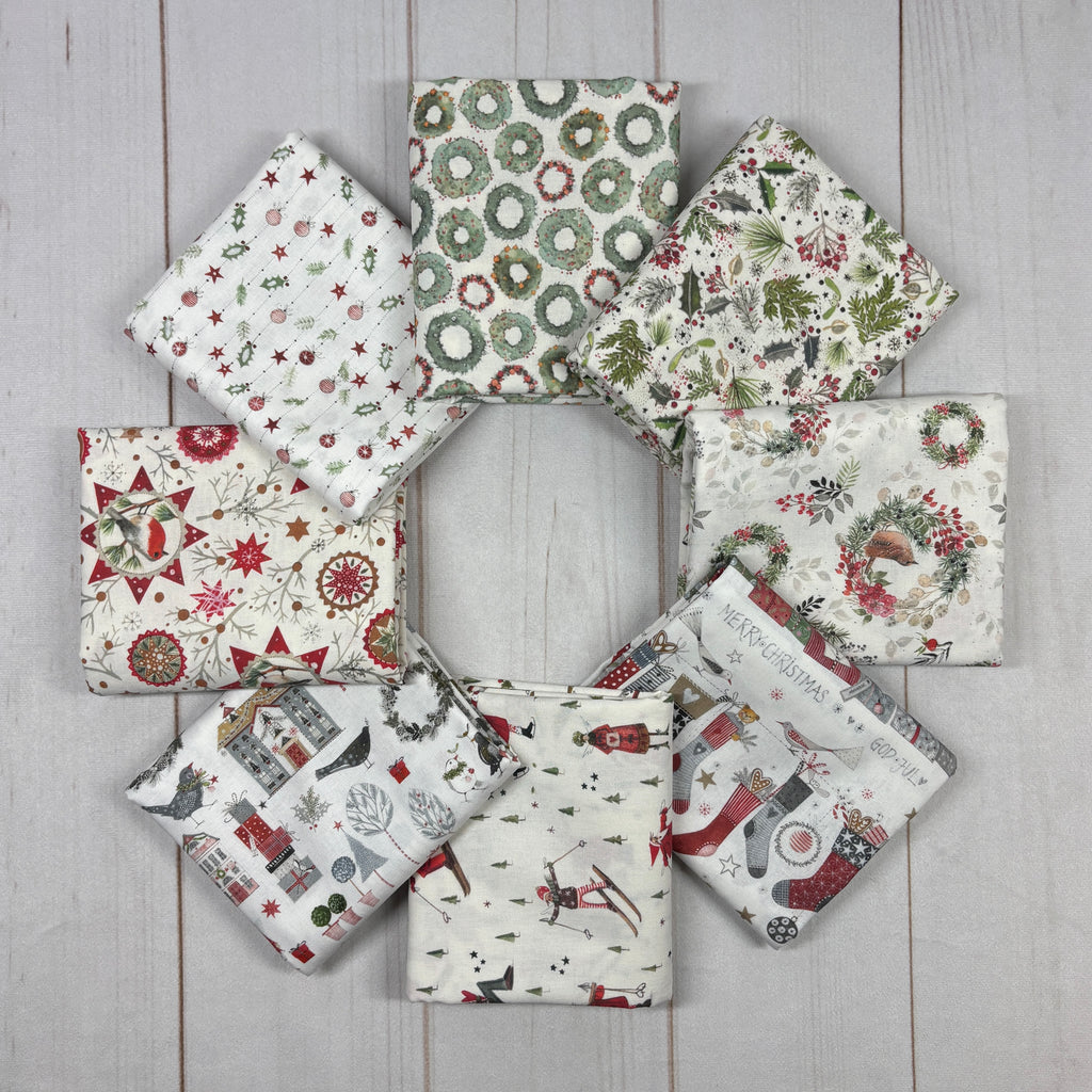 Christmas Magic Half Yard Bundle Fabrics Acufactum