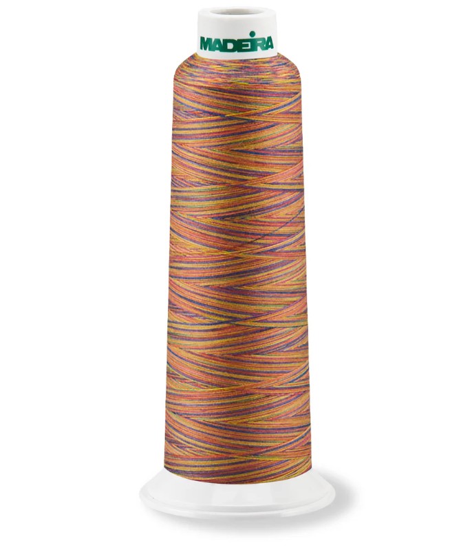 Madeira AeroQuilt 40 - Premium Longarm Quilting Thread, 9609 Confetti Variegated Thread Madeira