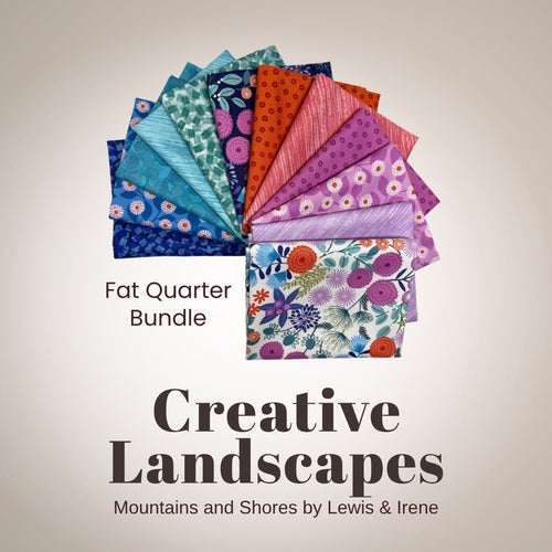 Creative Landscapes Mountains and Shores Fat Quarter Bundle