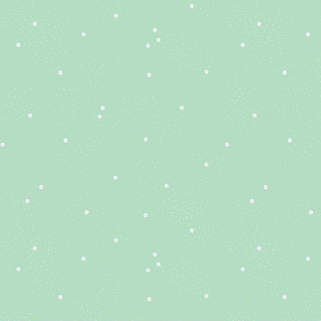 Dainty Daisy Mint C665 CC Fabrics Riley Blake