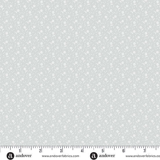 Century Grays Daisies Gray CS-925-C W1 Fabrics Andover Fabrics