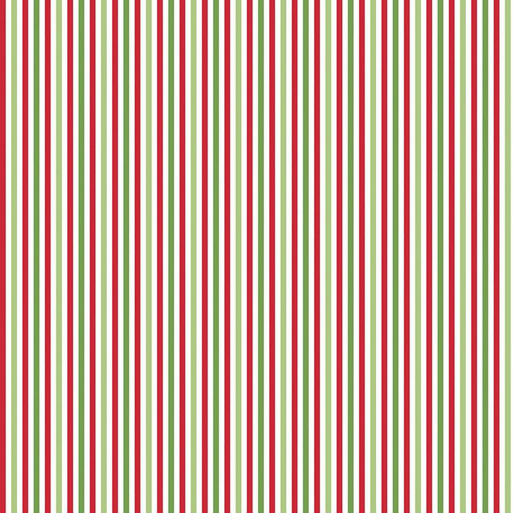 Eighth Inch Stripe Christmas C495CH Fabrics Riley Blake