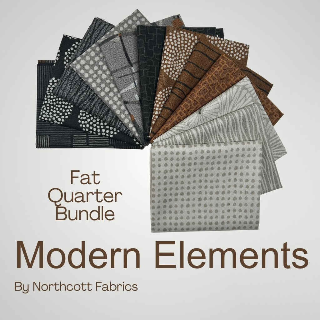 Modern Elements Fat Quarter Bundle Fabrics Northcott