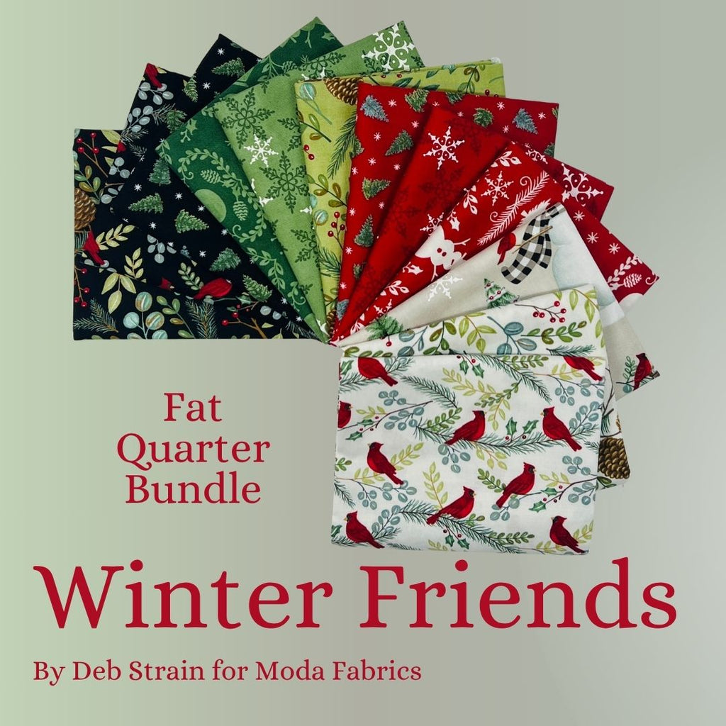 Winter Friends Fat Quarter Bundle Fabrics Moda Fabrics