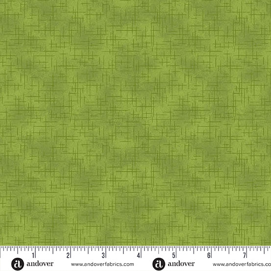 Retro Stitch Fern A-1527-G Fabrics Andover Fabrics