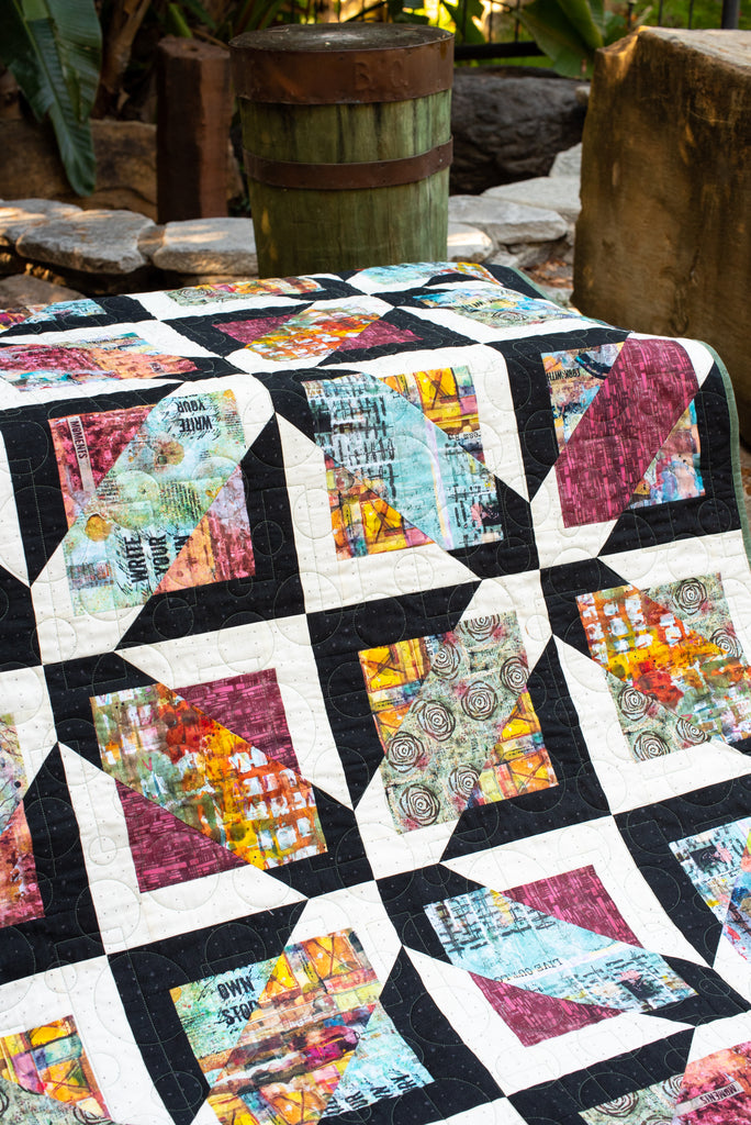 Frankie Video Class - Stripology Quickies Club Pattern GE Designs