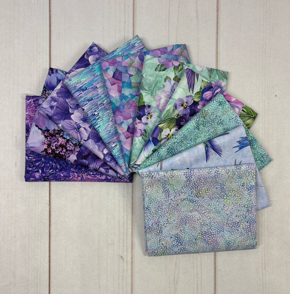 Garden Delight Fat Quarter Bundle Fabrics Timeless Treasures