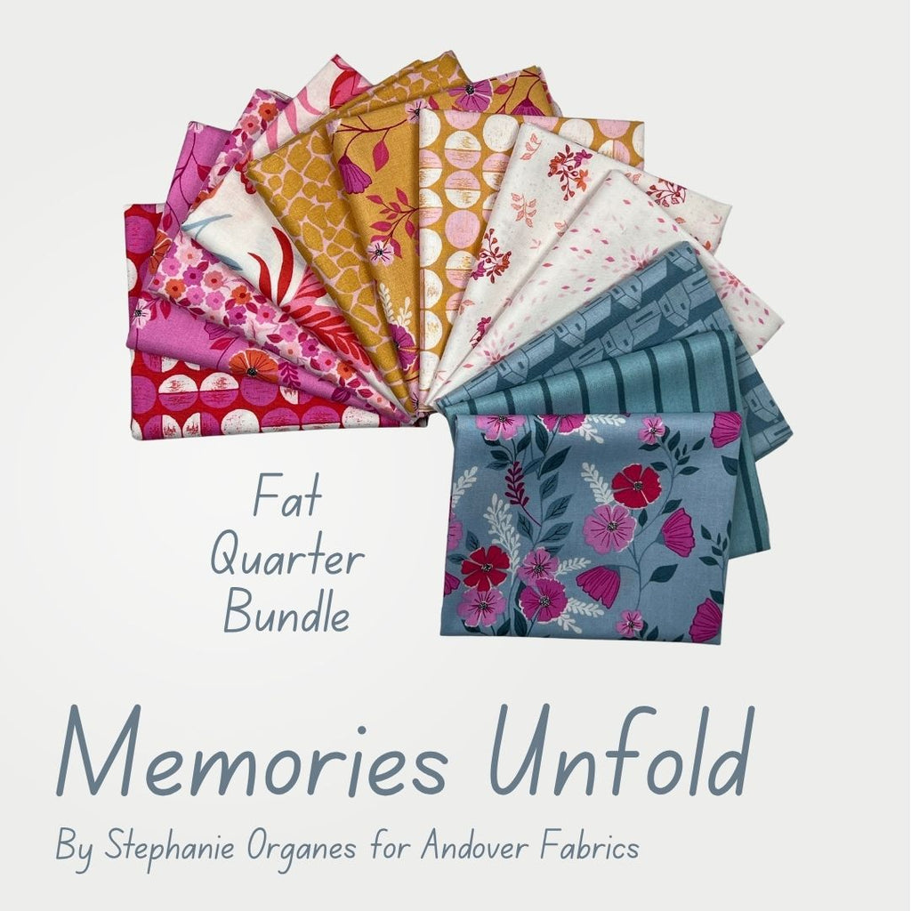 Memories Unfold Fat Quarter Bundle Fabrics Andover Fabrics