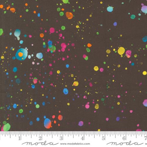 Moda Fabrics Gradients Euphoria Splatter Midnight 108" Wide Backing Fabric -108024-12 - 1 YARD Fabrics Moda Fabrics