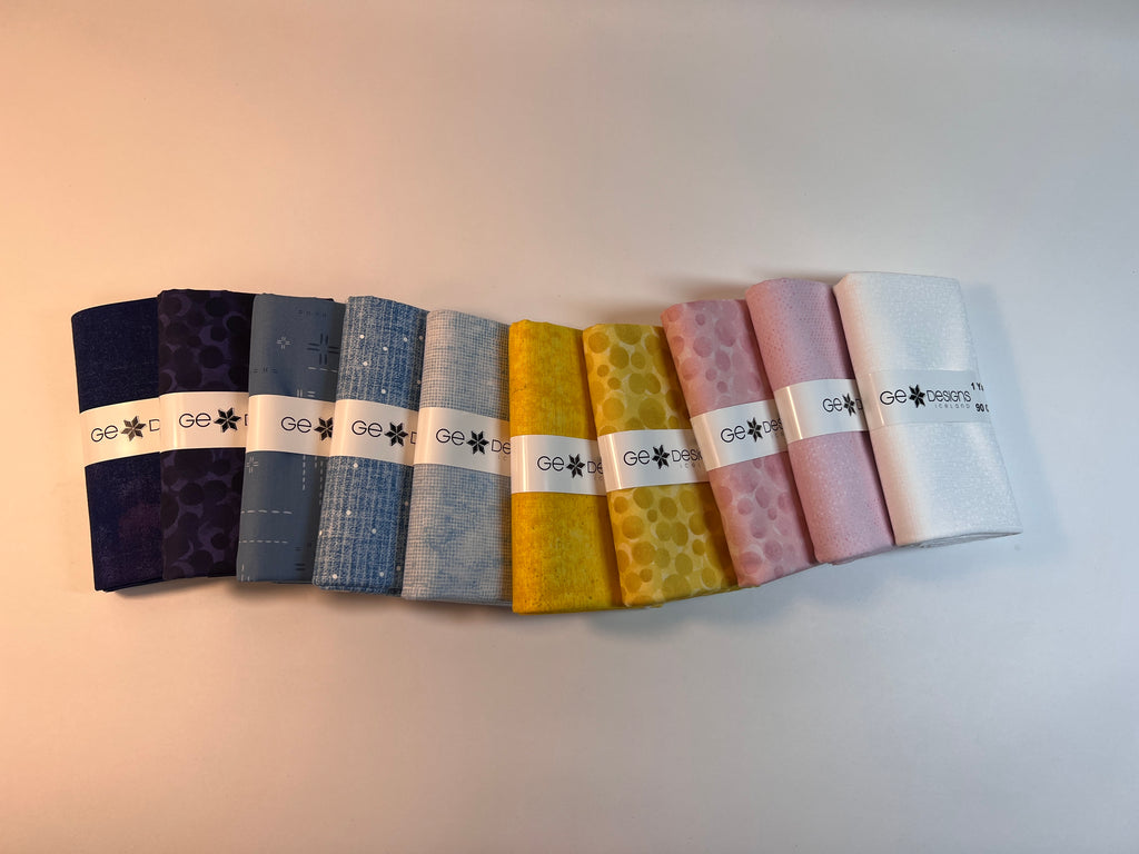 Harry Potter Mystical Winter Wonder Half Yard Bundle Fabrics Camelot