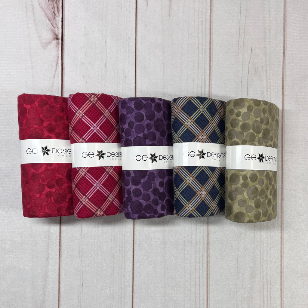 Loch Lewis Flannel Half Yard Bundle Fabrics Lewis & Irene