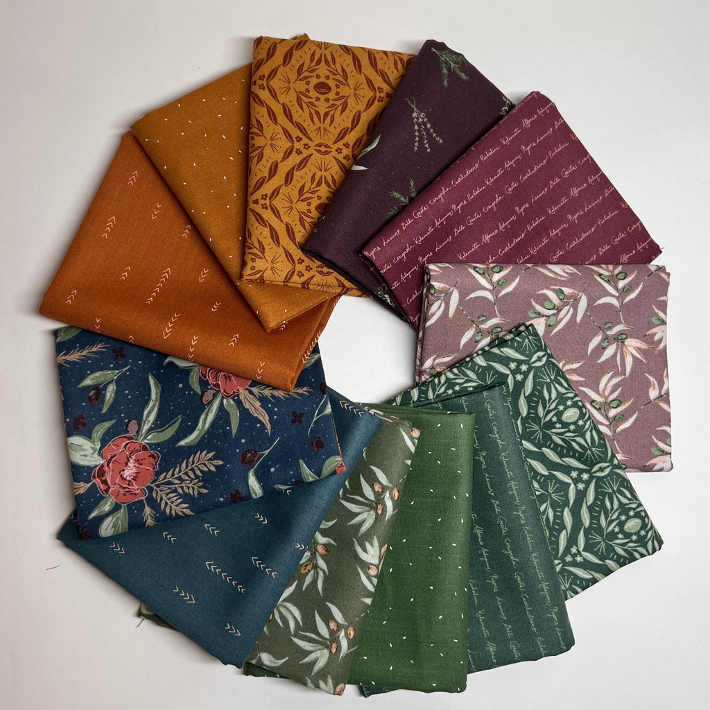 Olive Grove Half Yard Bundle Fabrics Riley Blake