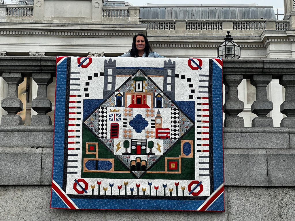 London Calling - Mystery Block of the Month - Part 14 Finishing Pattern GE Designs
