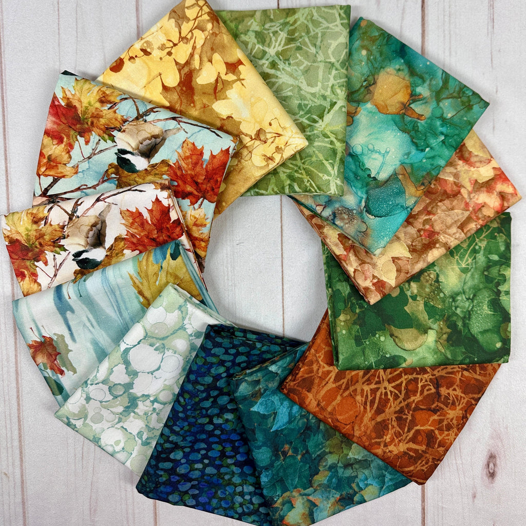 Autumn Breeze Half Yard Bundle Fabrics Northcott