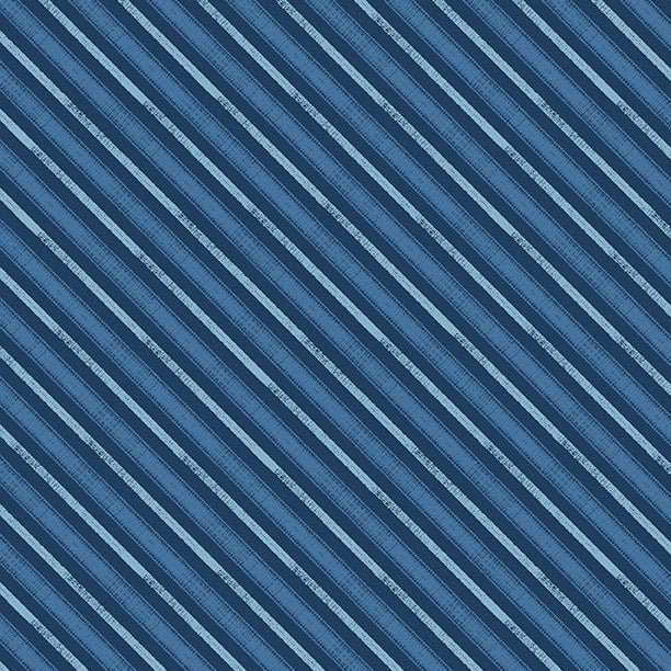 Lake Retreat Diagonal Stripe Navy 3057 59039 444 Fabrics Wilmington
