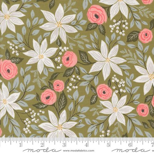 Nordic Christmas Quilt Kit Floral – Quilt Along with Perfect Pair Fabrics GE Designs