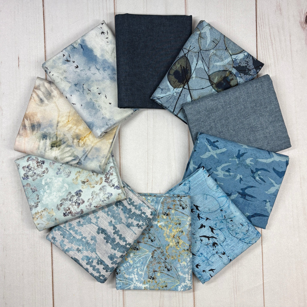 Northern Blues Half Yard Bundle Fabrics Stof