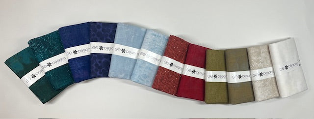 Norwegian Christmas Half Yard Bundle Fabrics Lewis & Irene