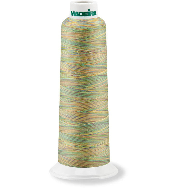 Madeira AeroQuilt 40 - Premium Longarm Quilting Thread, 9603 Opal Variegated Thread Madeira