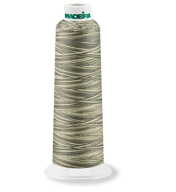 Madeira AeroQuilt 40 - Premium Longarm Quilting Thread, 9514 Oyster Shell Variegated Thread Madeira