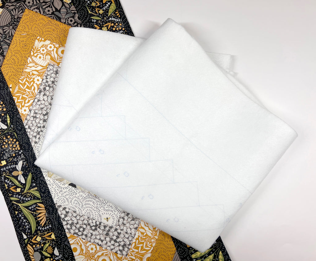 Quilt-As-You-Go Batting Kit PREORDER - Braid Runner Midi Pattern GE Designs