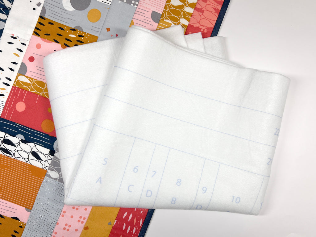Quilt-As-You-Go Batting Kit PREORDER - Take It Easy Runner Pattern GE Designs
