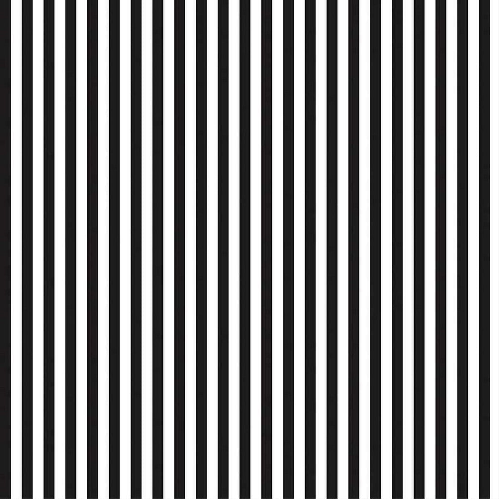 Quarter Inch Stripe Black C555B Fabrics Riley Blake