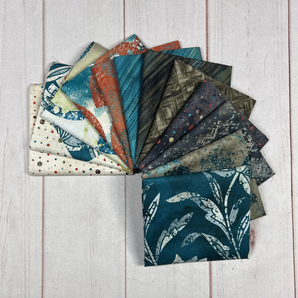Rough Around the Edges Fat Quarter Bundle Fabrics Studio E Fabrics