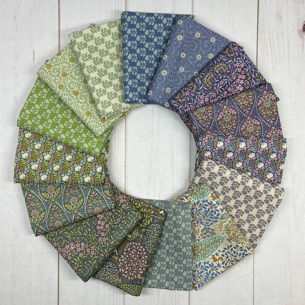 Tilda Sanctuary Cool Half Yard Bundle Fabrics Tilda