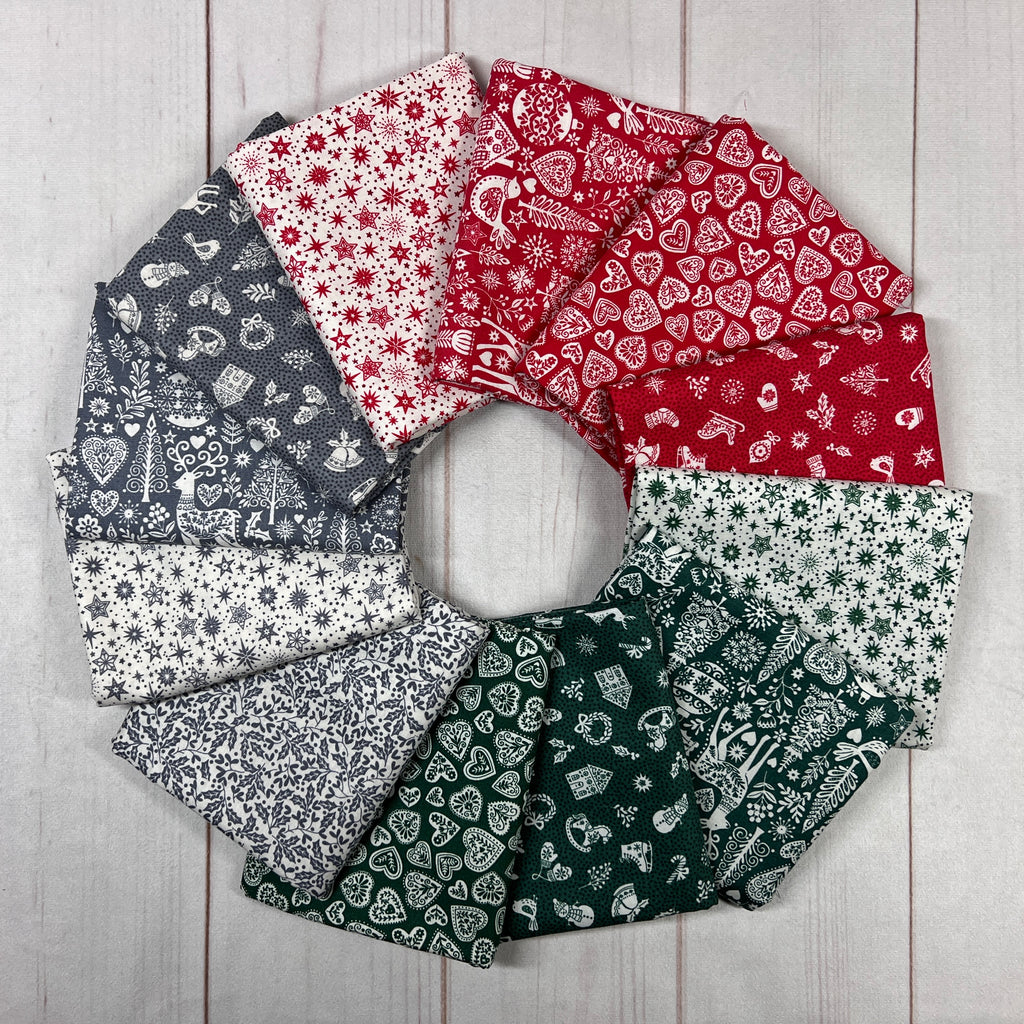 Scandi Half Yard Bundle Fabrics Makower UK