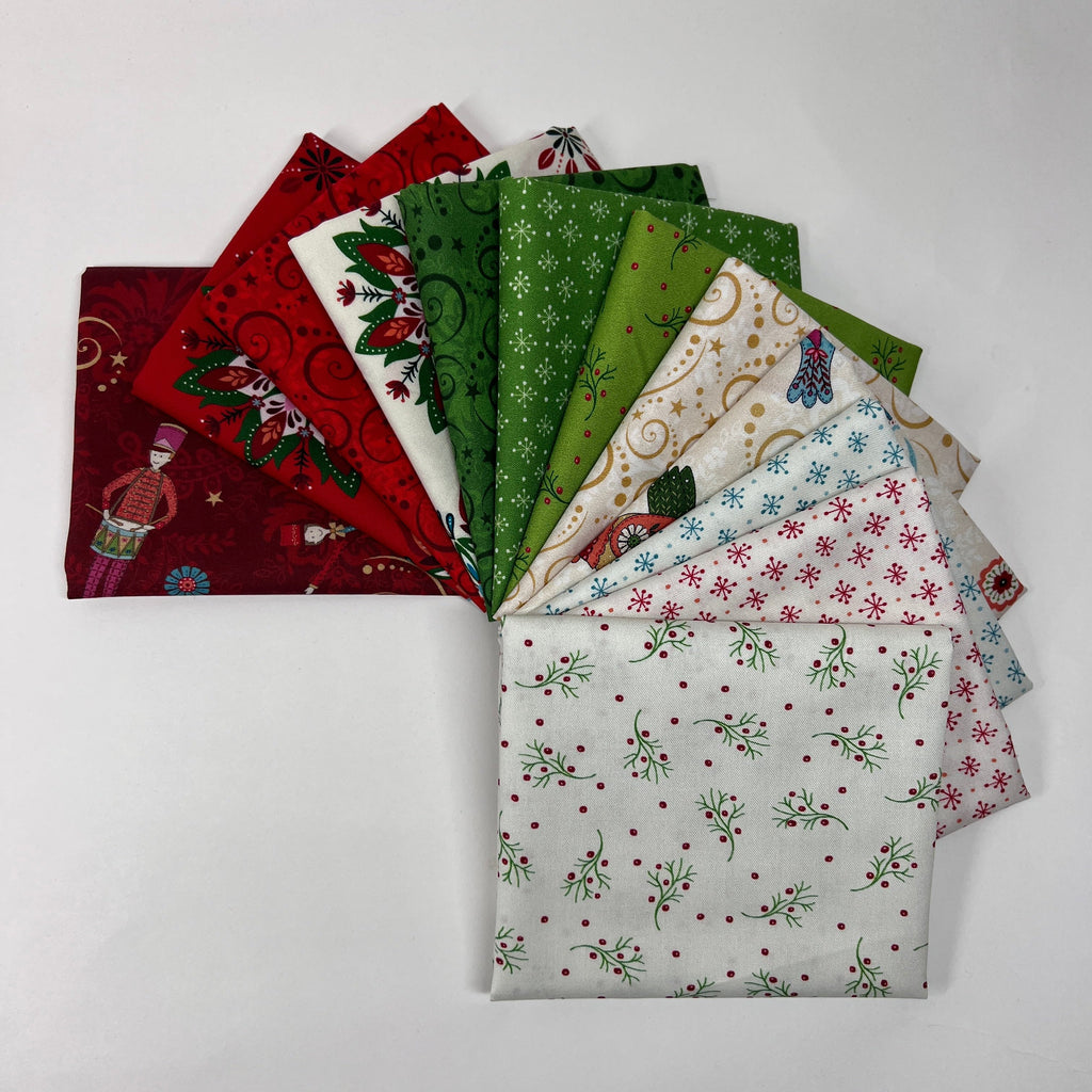 Scandinavian Holiday Fat Quarter Bundle Fabrics Henry Glass