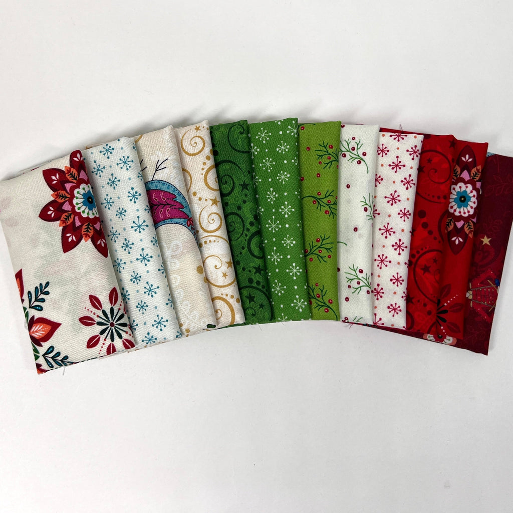 Scandinavian Holiday Lil' Bundle Fabrics Henry Glass